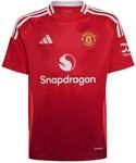 adidas Manchester United Fu&szlig;ball - Jr. Heimtrikot 24/25 red, 176
