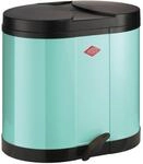 WESCO &Ouml;kosammler 170 in der Farbe mint gr&uuml;n, pulverbeschichtetes Stahlblech, zwei