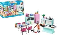 PLAYMOBIL MyLife 71608 K&uuml;che mit Essplatz, vollausgestattete K&uuml;che f&uuml;r