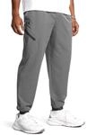 Under Armour Unstoppable Woven Jogginghose Grauschwarz, XL Herren