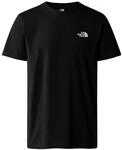 THE NORTH FACE NF0A87NGJK3 M S/S Simple Dome Tee T-Shirt Herren TNF Black...