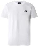 THE NORTH FACE NF0A87NGFN4 M S/S Simple Dome Tee T-Shirt Herren TNF White Gr&ouml;&szlig;e L