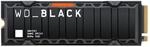 WD_BLACK SN850X NVMe SSD mit Heatsink 8 TB interne SSD (Gaming Speicher, PCIe