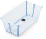 Stokke Flexi Bath, Ocean Blue - 64 x 24 x 34 cm - Faltbare Babybadewanne f&uuml;r