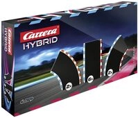 Carrera Hybrid, Track Pack 1, Streckenerweiterung mit 10 Teilen, 417 cm L&auml;nge, 2