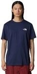 THE NORTH FACE NF0A87NG8K2 M S/S Simple Dome Tee T-Shirt Herren Summit Navy...