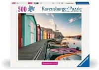 Ravensburger Puzzle Bootshaus in Sm&ouml;gen, Schweden - 500 Teile Puzzle