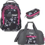 Elephant 3 Teile Set Schulrucksack Hero Signature Rucksack + Sporttasche + M&auml;ppchen
