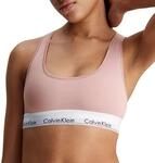 Calvin Klein Damen Bralette Stretch, Rosa (ged&auml;mpft), S