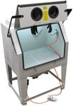 Sandstrahlger&auml;t DL SBC 990 Sandstrahlkabine mit Absaugung 990L Sandstrahlanlage AWZ,