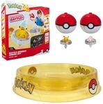 Pok&eacute;mon PKW4403 - Battle Spinner - Arena mit Mew und Pikachu, offizielles Pok&eacute;mon