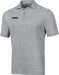 JAKO Herren Poloshirt Base, Hellgrau-Meliert, 4XL