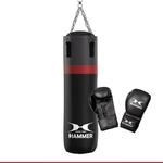 HAMMER Box Set Cobra &ndash; Robuster Boxsack (100 cm) + Hochwertige Boxhandschuhe...