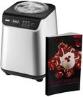 Unold 488259 Eismaschine Uno inkl. Eisbuch mit 101 Rezepten | Speiseeisbereiter...