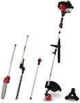EBERTH Motorsense Freischneider Rasentrimmer Multitool 4in1 Benzin, Tragegurt...