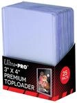 Ultra Pro Toploaders Card Game (Pack of 25, Clear)