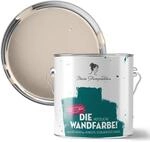MissPompadour abwaschbare Wandfarbe Beige mit Sand 2,5L - hohe Deckkraft &