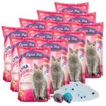 Lyra Pet&reg; 12 x 5 L = 60 L Lyra Power Silica Silikat Katzenstreu + 2 M&auml;use