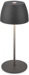 BRILONER - Mini LED Tischlampe kabellos IP44 mit Touch, stufenlos dimmbar, Akku &
