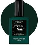 Manucurist Green Flash&trade; Gr&uuml;ne Glitzer Gel Nagellack Poison