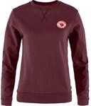 Fj&auml;llr&auml;ven Damen 1960 Logo Badge Sweatshirt, Port, S