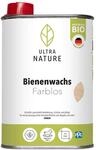 ULTRA NATURE Bienenwachs 0,25L, Farblos, Holzwachs, Bio, L&ouml;semittelfrei, Holzschutz,