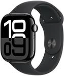 Apple Watch Series 10 (GPS + Cellular 46 mm) Smartwatch mit Aluminiumgeh&auml;use in