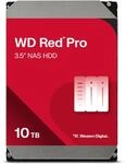 WD Red Pro 10TB NAS 3,5" Interne Festplatte &ndash; 7200 RPM Klasse, SATA 6Gb/s,...
