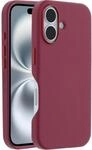 OtterBox Symmetry Cactus Leather MagSafe H&uuml;lle f&uuml;r iPhone 16, Rot | Sto&szlig;fest und