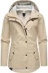Ragwear Damen &Uuml;bergangsjacke Kurzmantel Regenjacke wasserdicht (Wassers&auml;ule: 4.000