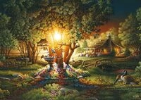 Schmidt 58547 Pr&auml;chtiges Fr&uuml;hlingsleuchten, 1000 Teile Puzzle | Terry Redlin