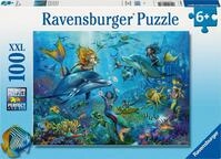 Ravensburger Puzzle Abenteuer unter Wasser - 100 XXL Teile Puzzle ab 6 | 100 XXL