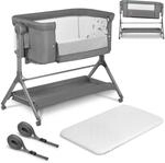 Lionelo Leonie Plus 3 in 1 Kinderbett bis 9kg, Zustellbett und Wiege,