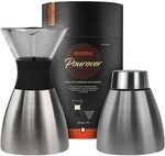 Asobu - Pour Over Filterkaffeebereiter Silber