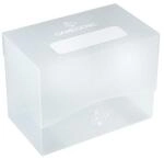 Gamegenic, Side Holder 80+ Clear, Zubeh&ouml;r | Seitliche Deckbox f&uuml;r Kartendecks,