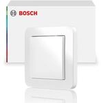 Bosch Smart Home Wandschalter f&uuml;r smarte Aktoren, platzsparender Einbau in die