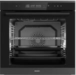Oranier Pyrolyse Backofen EBP820 autark schwarz 80 Liter Garraum - Soft-Close...