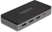 Delock USB Type-C Dockingstation 4K Dual HDMI MST Gibabit LAN PD 3.0 85