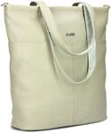 Zwei Damen Shopper Mademoiselle.M M145 gro&szlig;e Schultertasche 10 Liter Tote Bag aus