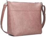 Zwei Unisex Mademoiselle.m M110 Blush Handbag, Rouge-Rot