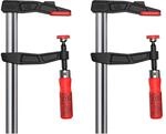 BESSEY Temperguss-Schraubzwinge TG25SET-135 2x Set 250 mm Spannweite | Limitiertes