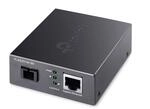 10/100/1000 Mbps RJ45 to 1000 Mbps Single-Mode SC WDM Bi-Directional Fiber Converter
