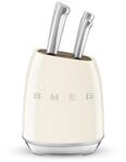 Smeg, Messerblock, KBSF02CR, Creme