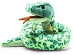 Steiff Gin Schlange gr&uuml;n 130 cm, Soft Cuddly Friends, Kuscheltier Schlange,