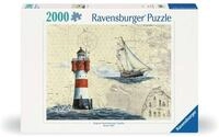 Ravensburger Puzzle Romantischer Leuchtturm - 2000 Teile Puzzle | 2000 Teile Puzzle,