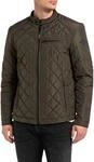 Replay Herren Steppjacke &Uuml;bergangsjacke, Gr&uuml;n (Dark Olive 935), M