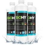 BiOHY Rohrreiniger (3 x 1 Liter) | EXTRA STARK | fl&uuml;ssiger Abflussreiniger |...