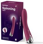 Satisfyer Spinning 1 G-Punkt-Vibrator | Sex-Spielzeug f&uuml;r Frauen | Beere