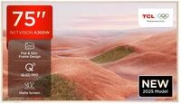 TCL NXTVISION A300W 75 Zoll QLED PRO Fernseher, 4K UHD Art TV, Magnetisches