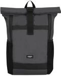 LARKSON Rolltop Rucksack Herren & Damen Gro&szlig; Anthrazit - No 2 - Daypack f&uuml;r Schule,